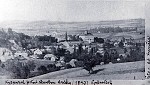 Pohled na podměstí před stavbou dráhy 1870