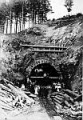 Pěčínský tunel, dolní portál 1906